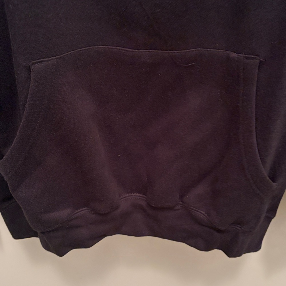 NWT Black Hoodie Sweatshirt with Lake George graphics - Picture 6 of 8